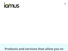 Tablet Screenshot of iamus.net